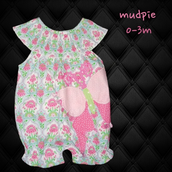 Mud Pie Other - 0-3m mudpie romper